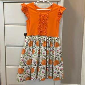 Eleanor Rose Pumpkin dress 6/7